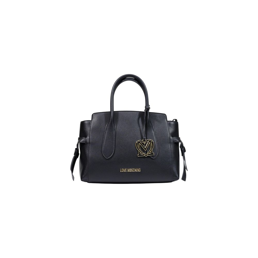 Love Moschino Large Black Top Handle Bag