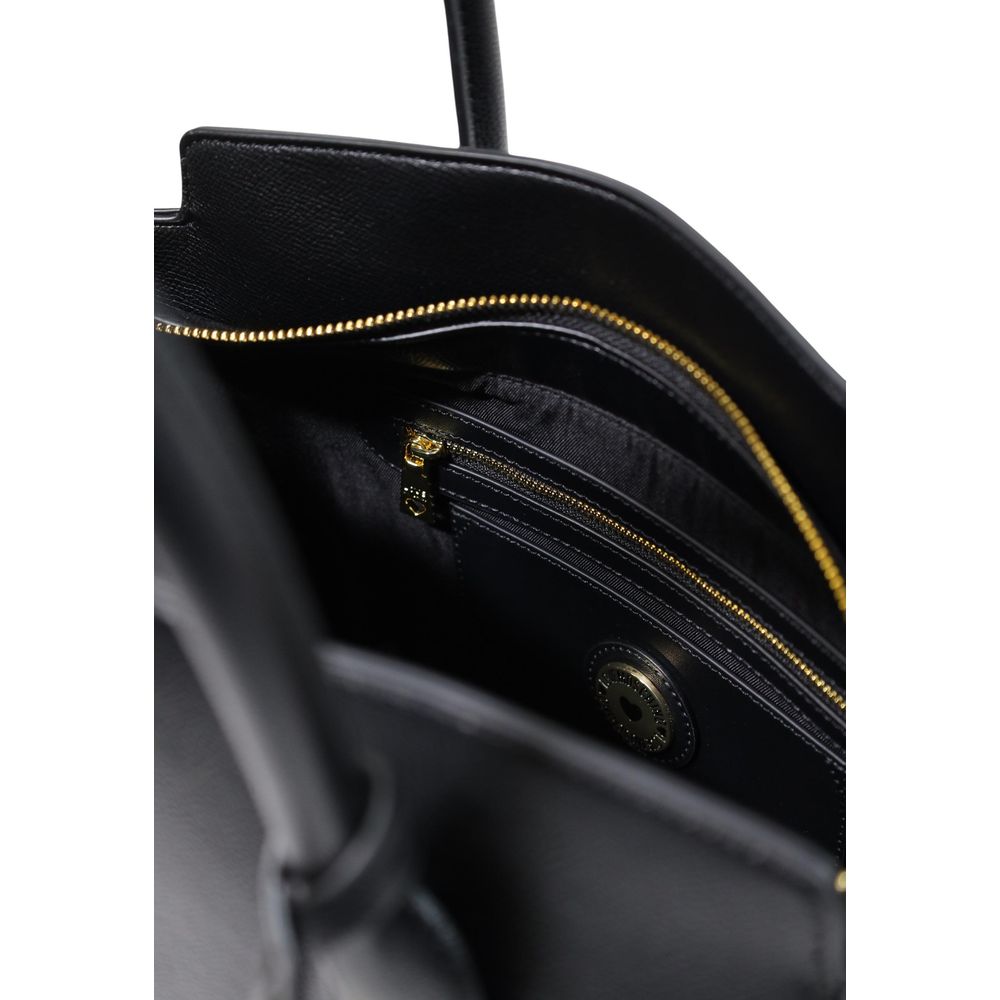 Love Moschino Large Black Top Handle Bag
