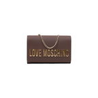Love Moschino Medium Brown Chain Crossbody Bag