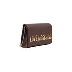 Love Moschino Medium Brown Chain Crossbody Bag