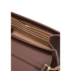 Love Moschino Medium Brown Chain Crossbody Bag