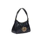 Love Moschino Small Black Quilted Shoulder Bag