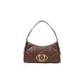 Love Moschino Small Brown Quilted Shoulder Bag