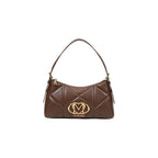 Love Moschino Small Brown Quilted Shoulder Bag