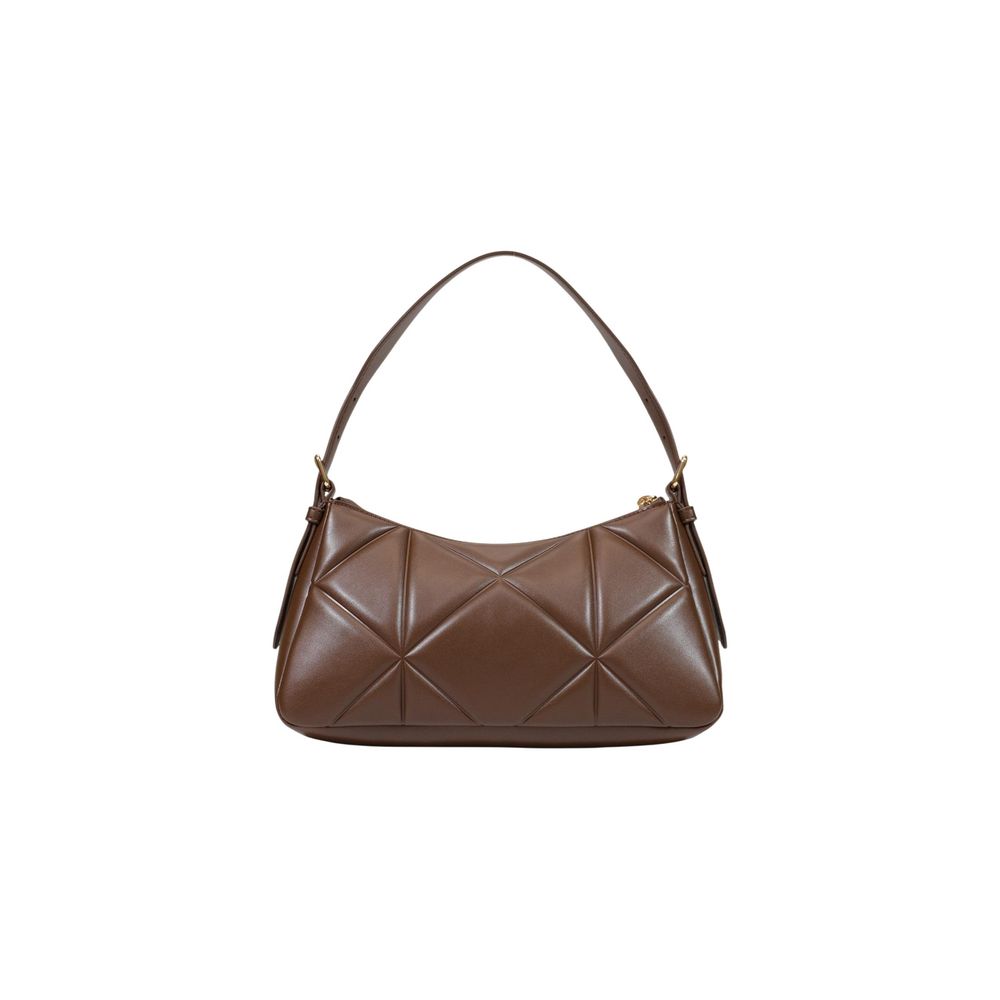 Love Moschino Small Brown Quilted Shoulder Bag