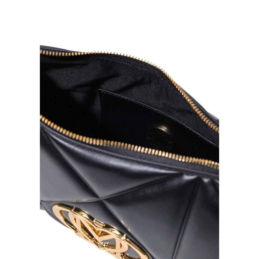 Love Moschino Small Black Quilted Shoulder Bag