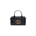 Love Moschino Black Quilted Top Handle Bag