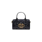 Love Moschino Black Quilted Top Handle Bag