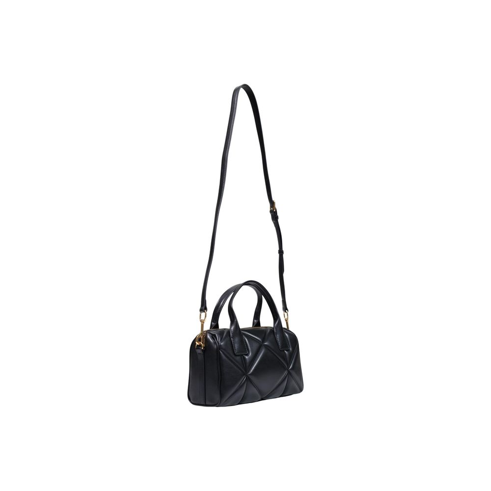 Love Moschino Black Quilted Top Handle Bag