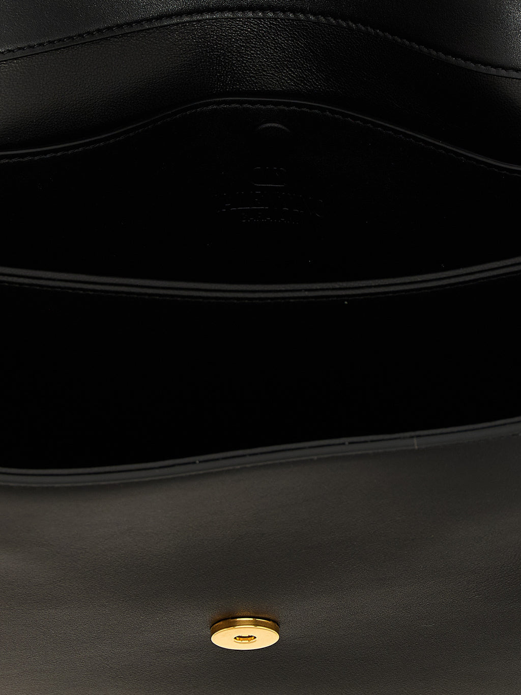 Valentino Garavani 9TO5 Black Leather Top Handle Bag