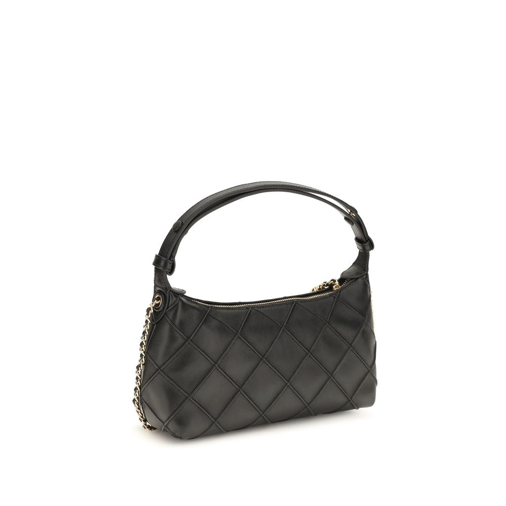 Tory Burch Fleming Small Shoulder Bag Black
