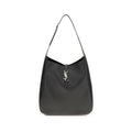 Saint Laurent Le 5 à 7 Large Calf Leather Shoulder Bag Black