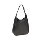 Saint Laurent Le 5 à 7 Large Calf Leather Shoulder Bag Black