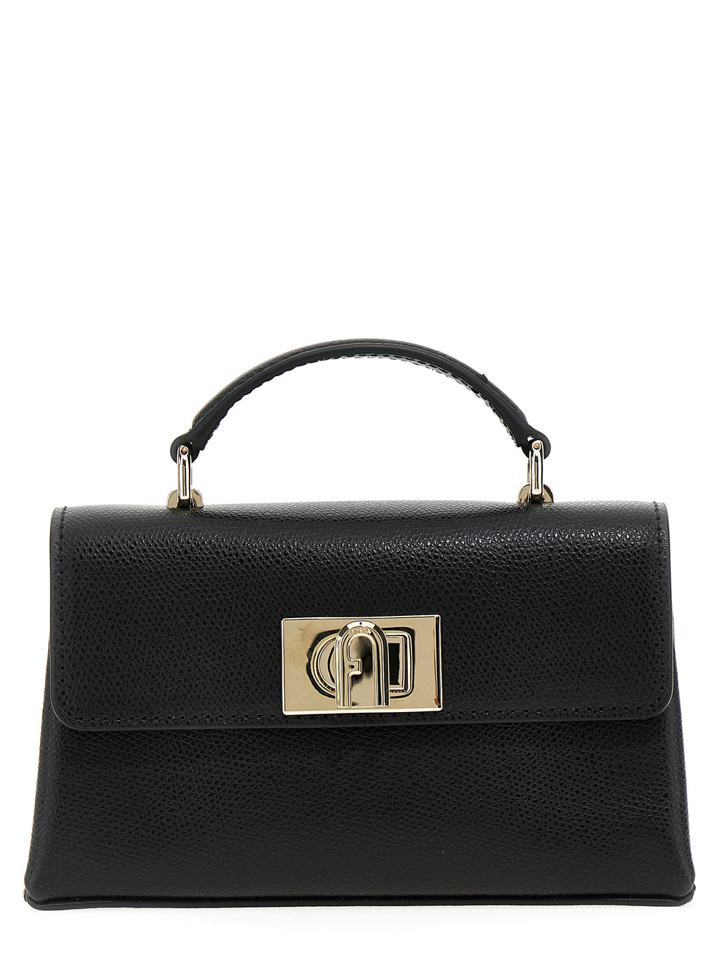 Furla 1927 Mini Top Handle Bag Black