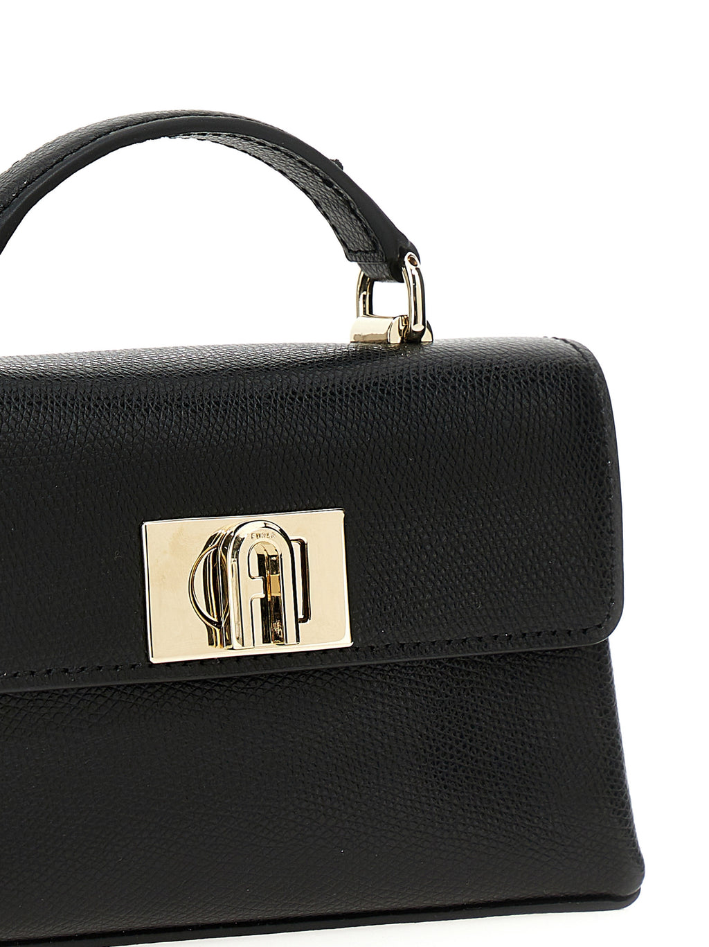Furla 1927 Mini Top Handle Bag Black
