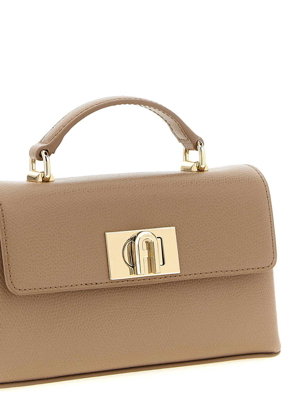 Furla 1927 Mini Crossbody Bag Taupe