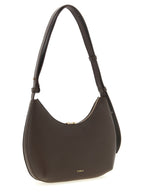 Furla Goccia Small Shoulder Bag Dark Brown