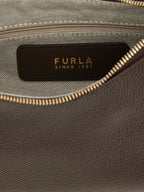 Furla Goccia Small Shoulder Bag Dark Brown