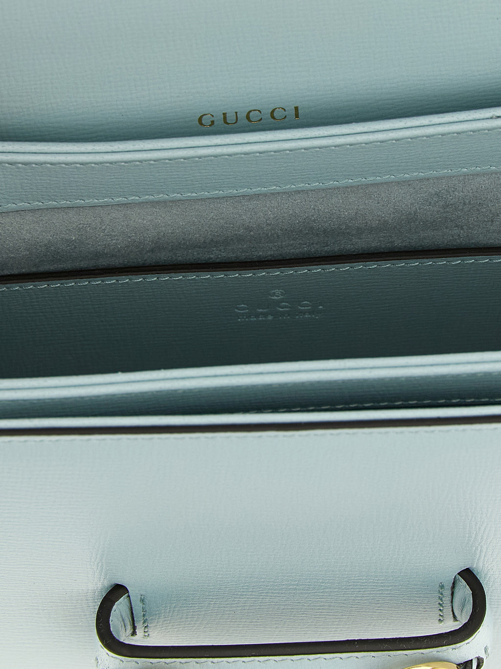Gucci Horsebit 1955 Shoulder Bag Light Blue