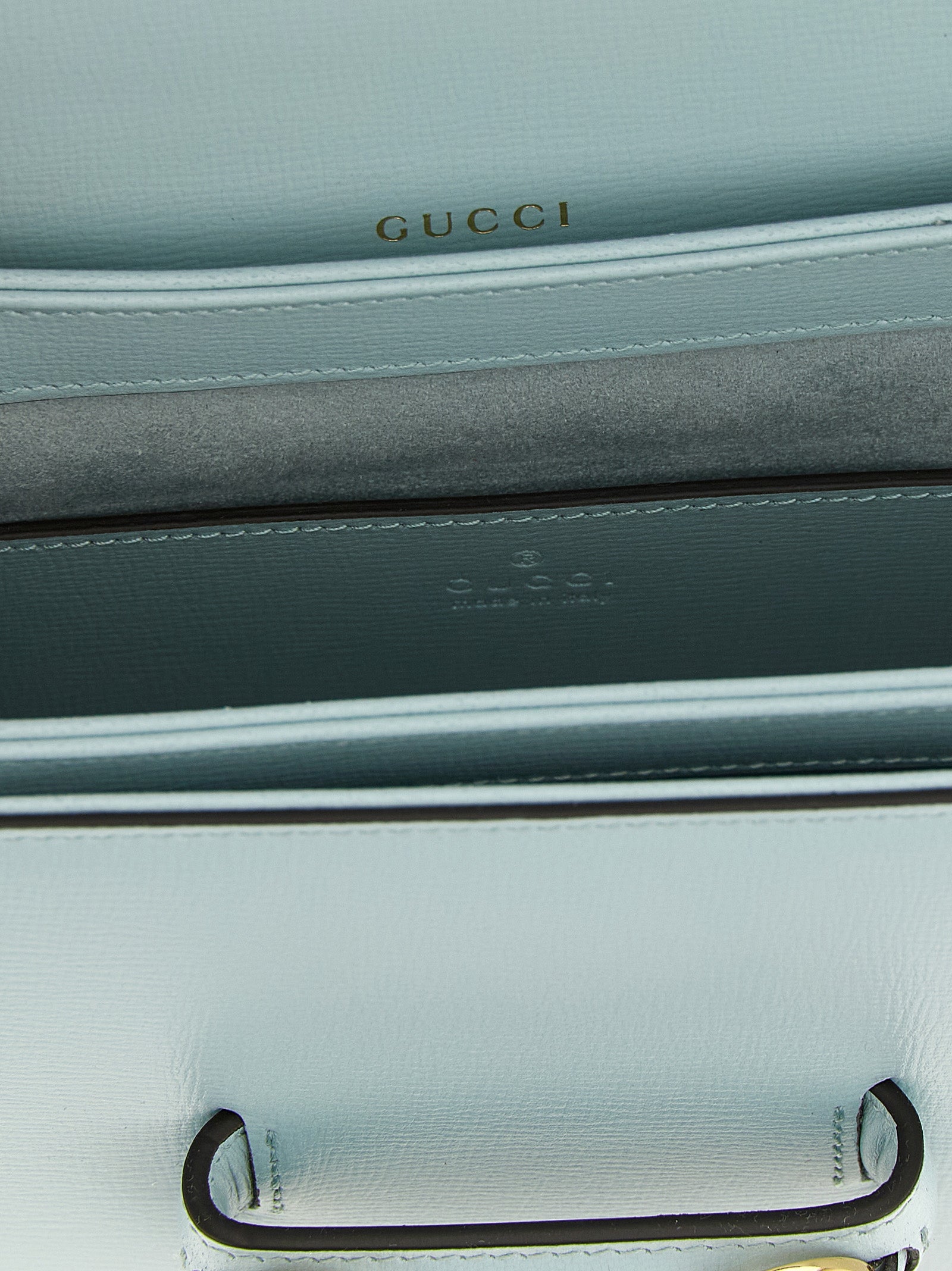 Gucci Horsebit 1955 Shoulder Bag Light Blue