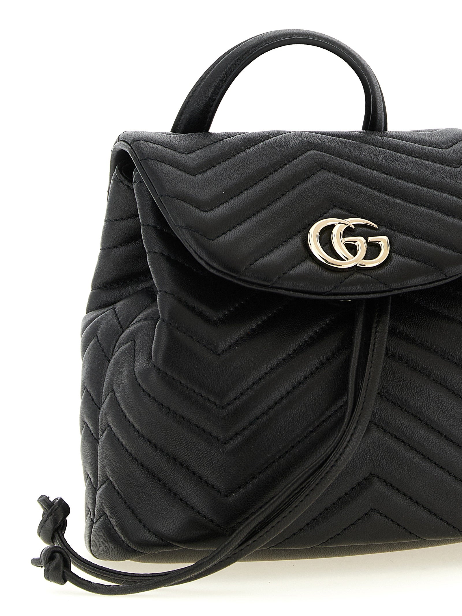 Gucci GG Marmont Mini Backpack Black