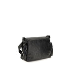 Balenciaga Le City Multipocket Medium Lambskin Shoulder Bag Black