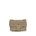 Pinko Love Classic Medium Shoulder Bag Taupe