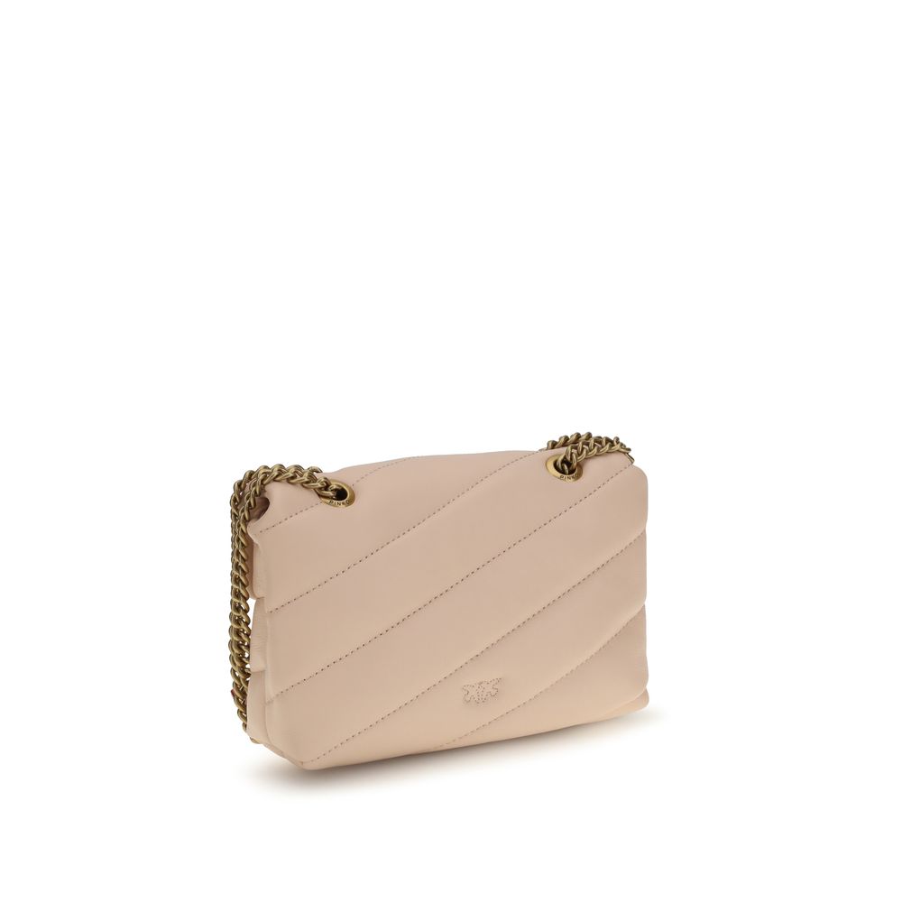 Pinko Love Baby Mini Crossbody Bag Blush Beige