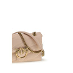 Pinko Love Baby Mini Crossbody Bag Blush Beige