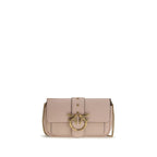 Pinko Love One Small Shoulder Bag Blush Beige