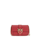 Pinko Love One Small Shoulder Bag Cherry Red