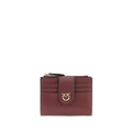 Pinko Love Birds Compact Wallet Burgundy