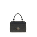 Tory Burch Charlie Mini Top Handle Bag Black