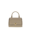 Tory Burch Charlie Mini Top Handle Bag Taupe