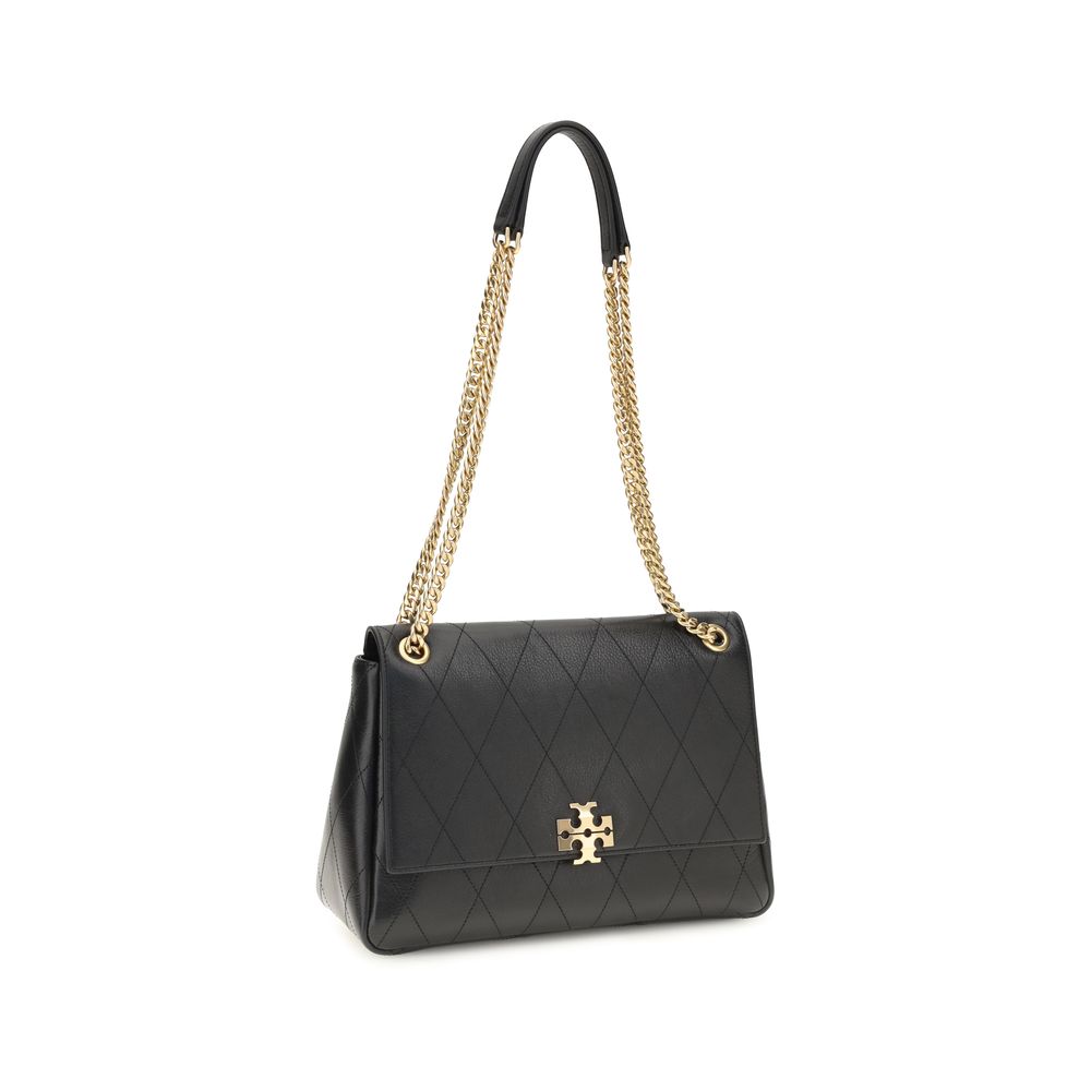 Tory Burch Charlie Medium Shoulder Bag Black