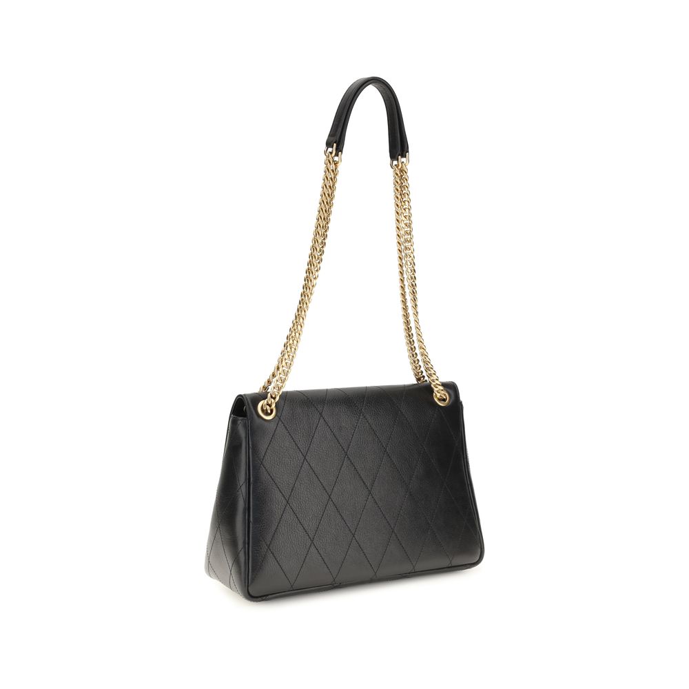 Tory Burch Charlie Medium Shoulder Bag Black