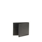 Ferragamo Black Logo Leather Bifold Wallet