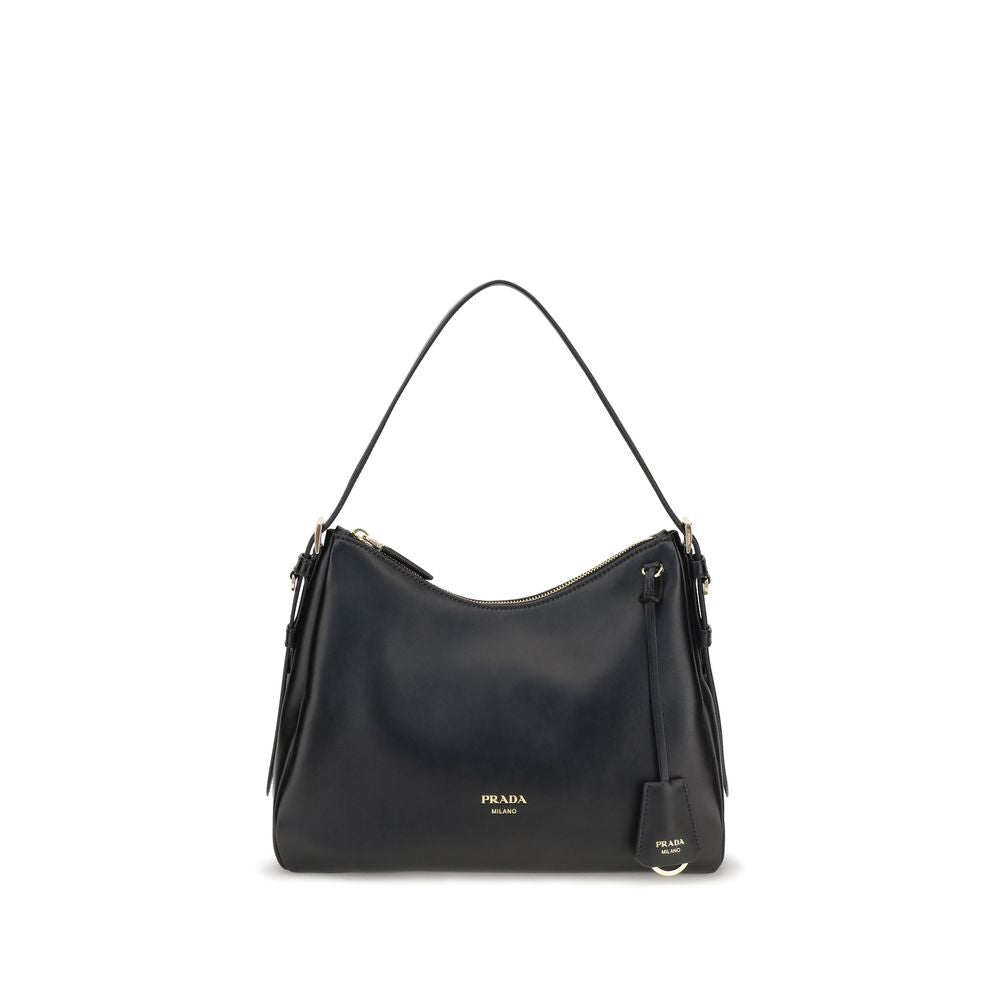 Prada Vintage Medium Shoulder Bag Black