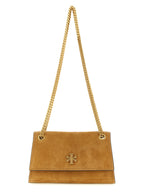 Tory Burch Mini Kira Turnlock Shoulder Bag Brown