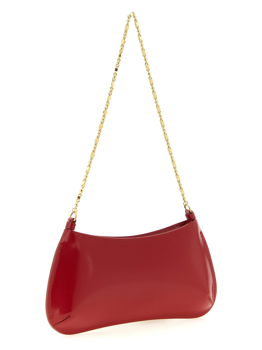 Jacquemus Le Petit Bisou Chaîne Small Shoulder Bag Red