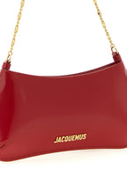 Jacquemus Le Petit Bisou Chaîne Small Shoulder Bag Red