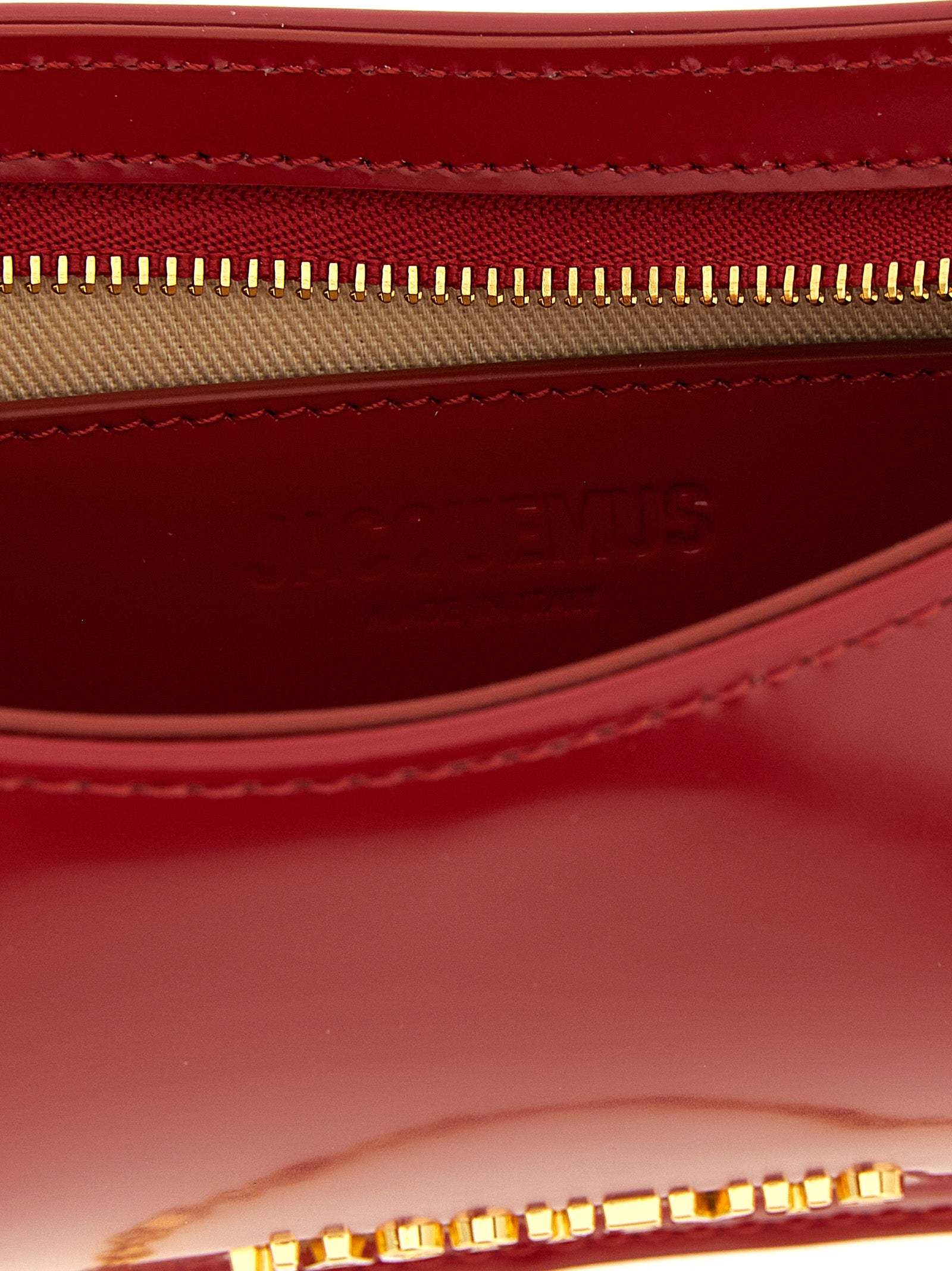 Jacquemus Le Petit Bisou Chaîne Small Shoulder Bag Red