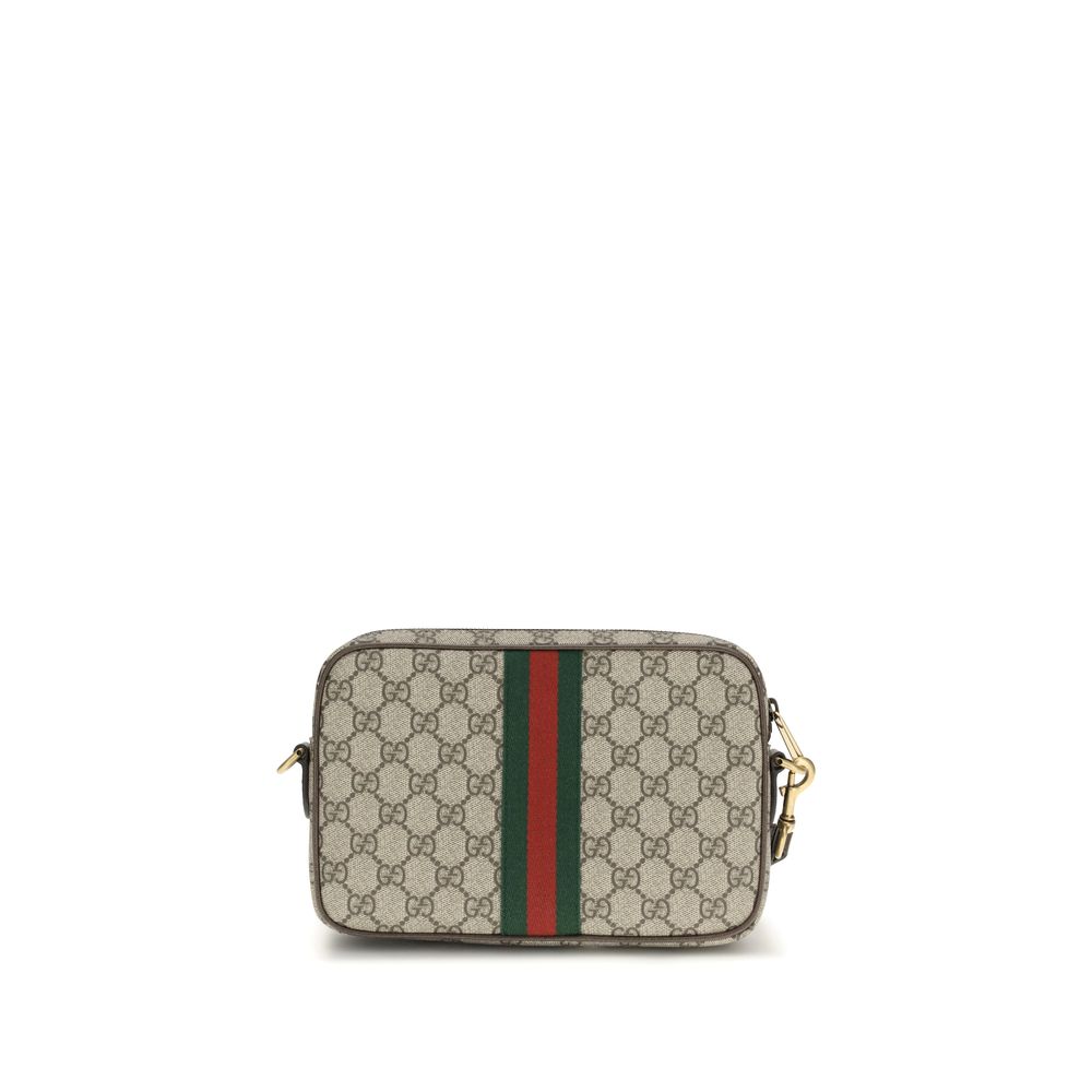 Gucci Ophidia Small Shoulder Bag Beige Ebony