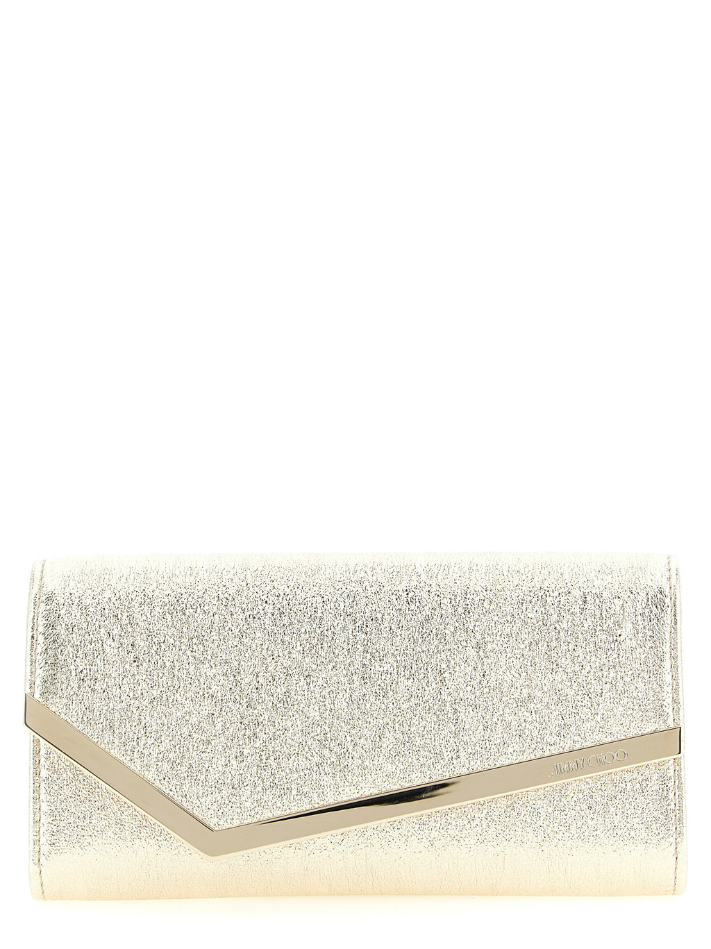 Jimmy Choo Emmie Clutch Champagne Gold