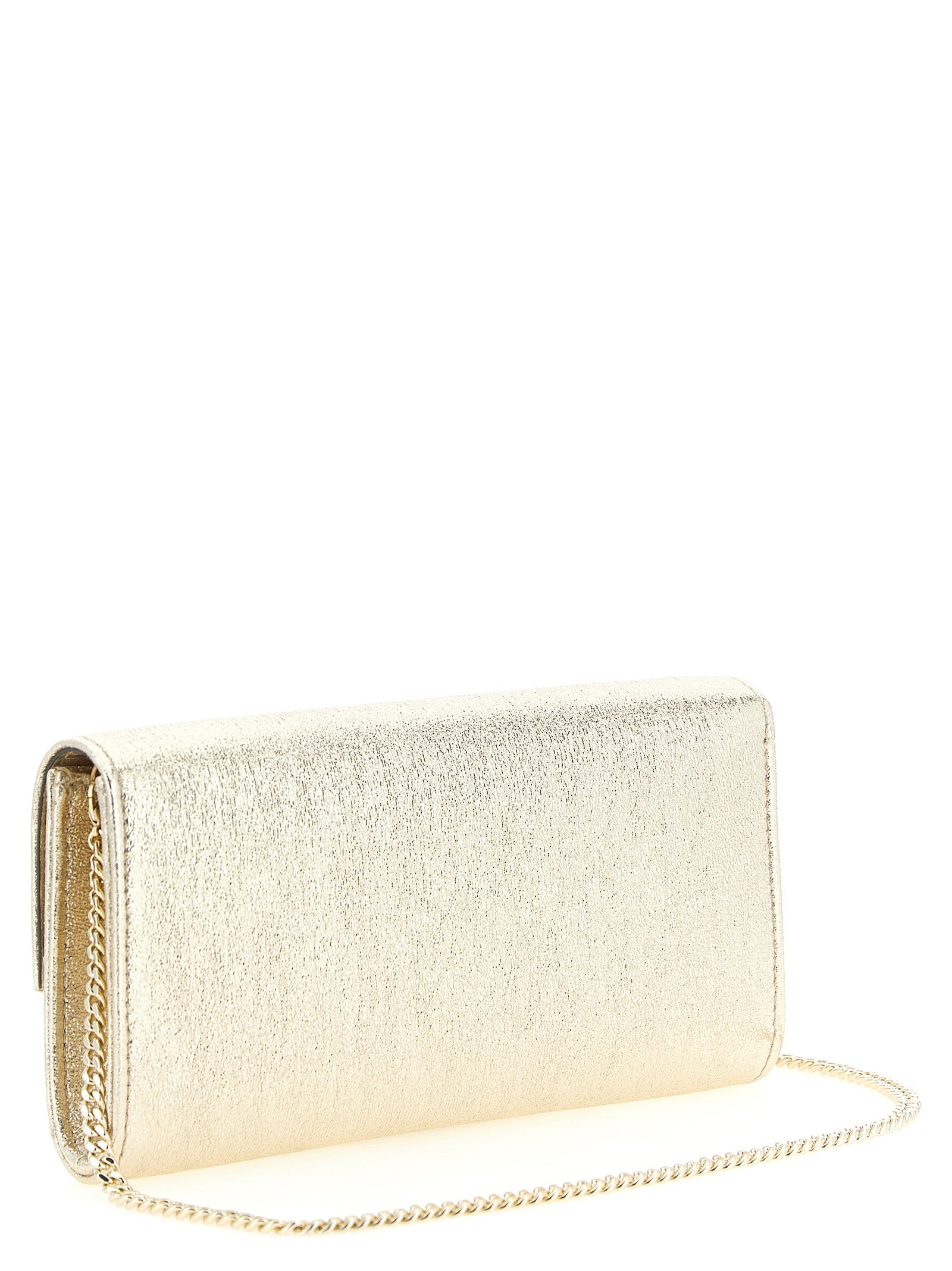 Jimmy Choo Emmie Clutch Champagne Gold