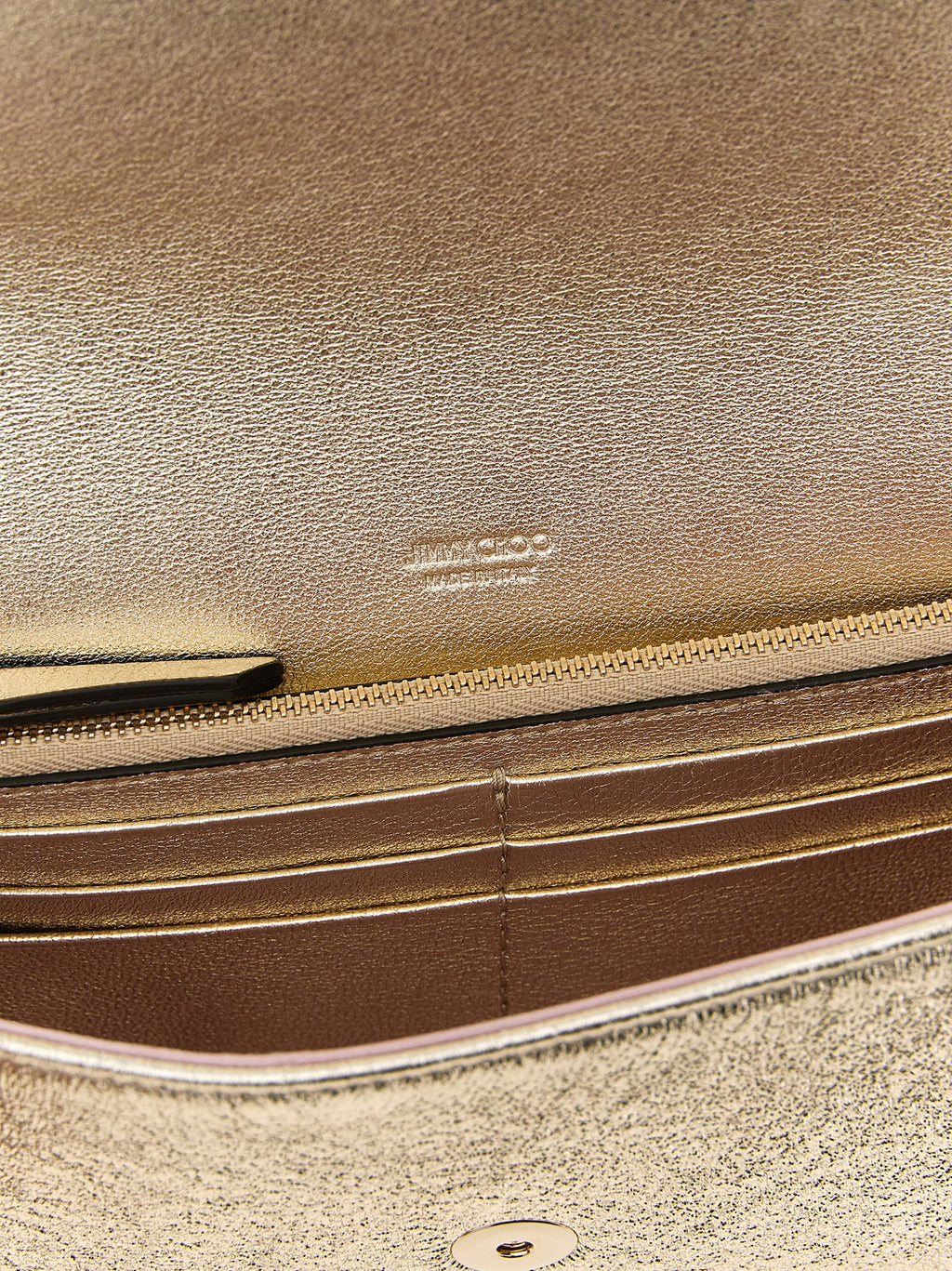 Jimmy Choo Emmie Clutch Champagne Gold