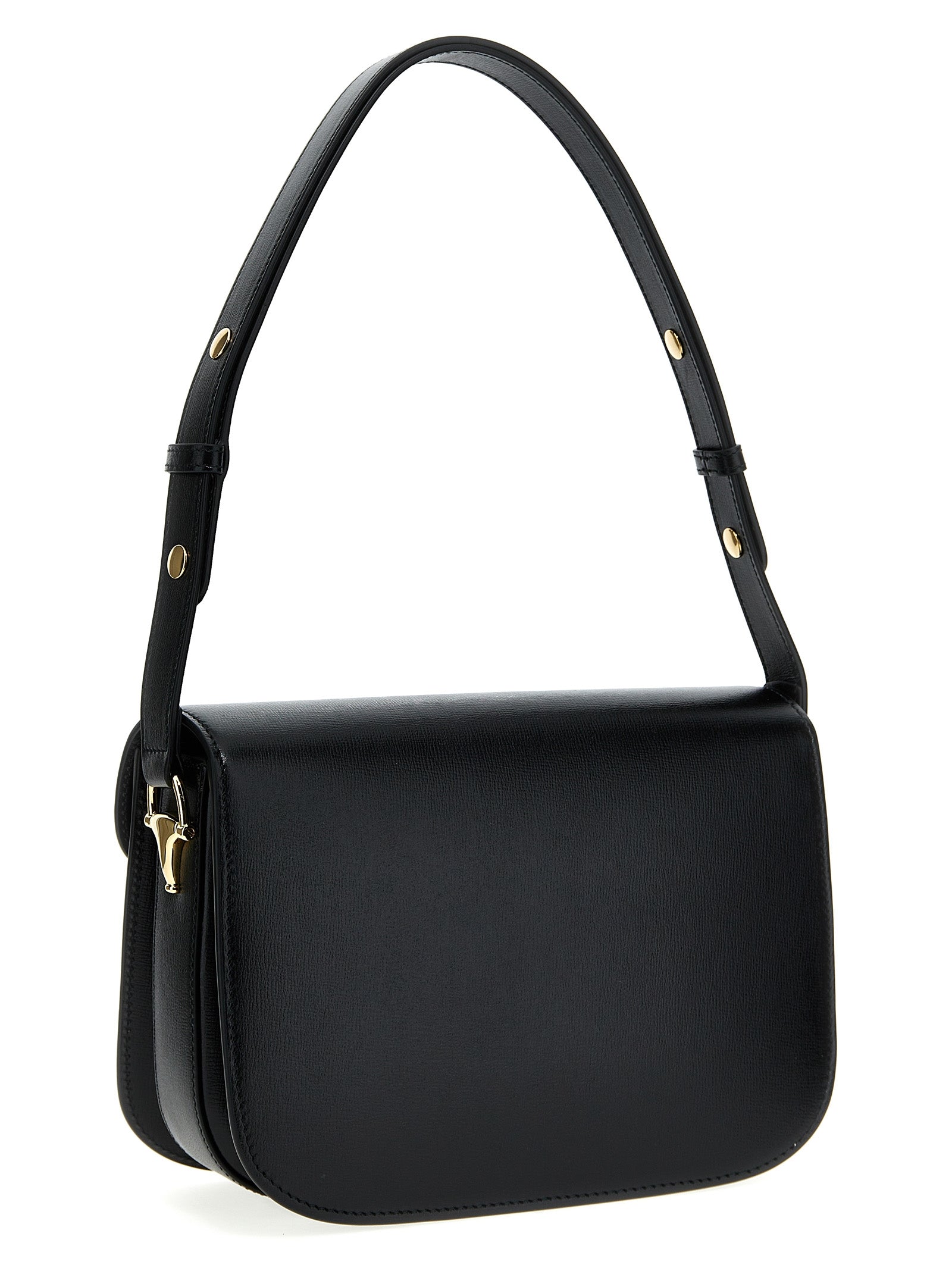 Gucci Horsebit 1955 Small Shoulder Bag Black