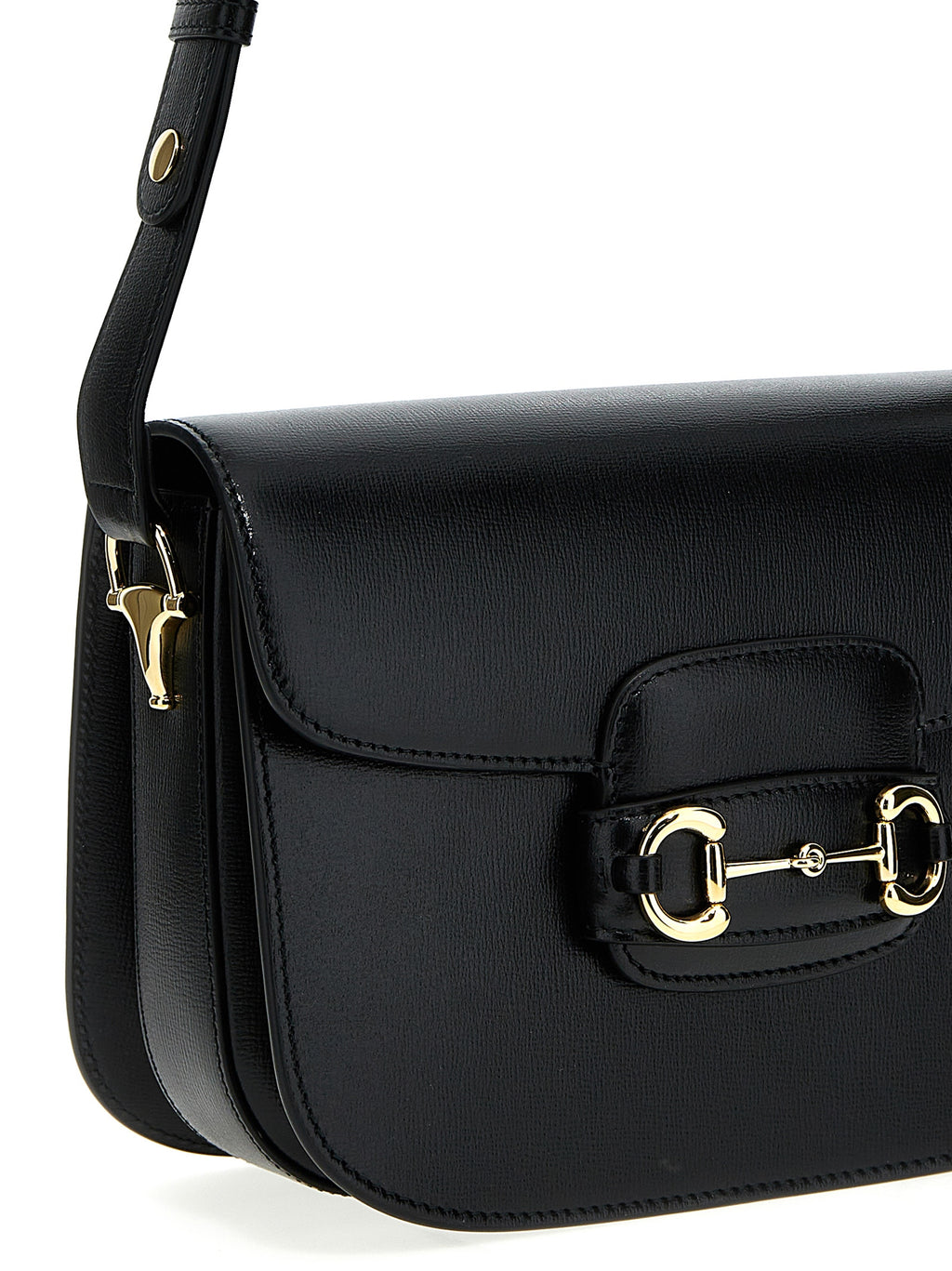 Gucci Horsebit 1955 Small Shoulder Bag Black