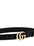 Gucci GG Milano Leather Belt Black