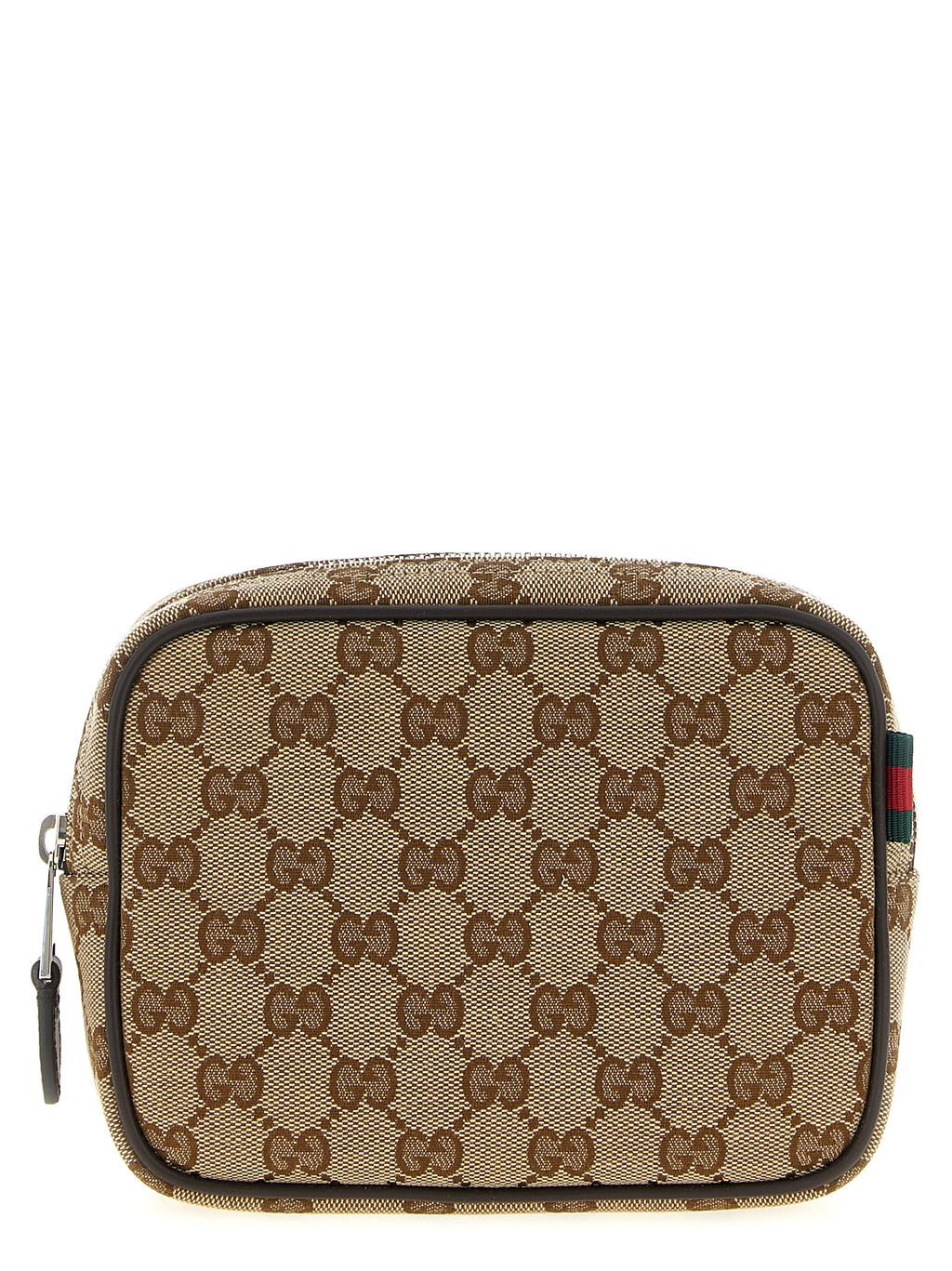 Gucci GG Supreme Crossbody Bag Beige Ebony